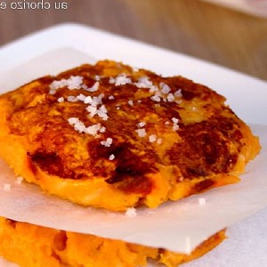 Galettes de patates douces au chorizo et paprika