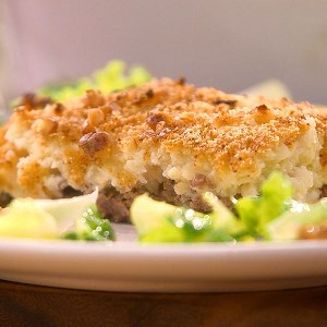 Parmentier de boeuf céleri