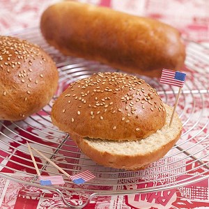 Petits pains pour hot dog ou hamburger