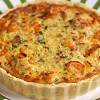 Quiche aux fruits de mer, ail et persil